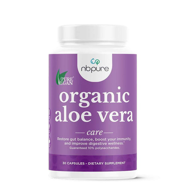 Organic Aloe Vera 30 Vegan Capsules - NB Pure/Aerobic Life