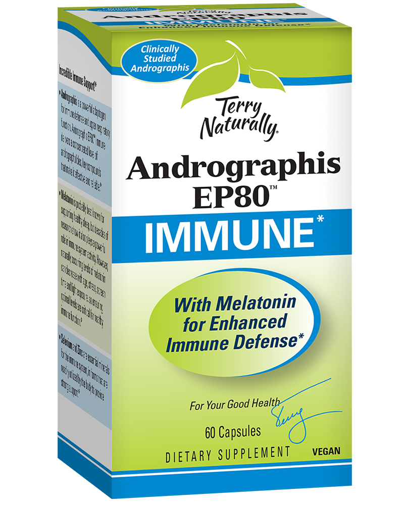 Andrographis EP80 IMMUNE - 60 Vegetarian Capsules - Terry Naturally