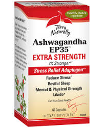 Ashwagandha EP35 Extra Strength Formula 60 Capsules - Terry Naturally