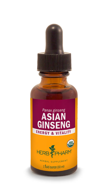 Asian Ginseng (Panax ginseng) - 1oz Herbal extract - Herb Pharm