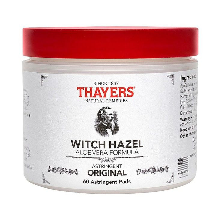 Thayers Witch Hazel Astringent Facial  Pads