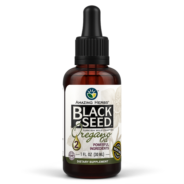 Black Seed Oil and Wild Turkish Oregano oil 1 oz - Amazing Herbs