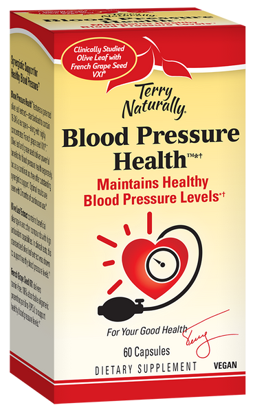 Blood Pressure Health 60 vegetarian capsules - Maintains Healthy Blood Pressure Levels - Terry Naturally