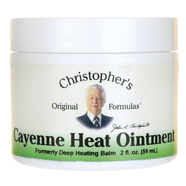 Cayenne Heat Ointment - 2 oz Deep Heating Balm - Dr. Christopher