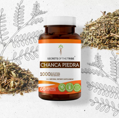 Chanca Piedra 1000mg - 60 Vegetarian Capsules - Secrets of the Tribe