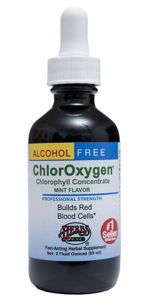 ChlorOxygen Alcohol Free - Mint Flavor 2 oz - Herbs Etc