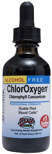 ChlorOxygen - Alcohol Free Chlorophyll Supplement 2oz liquid - Herbs Etc