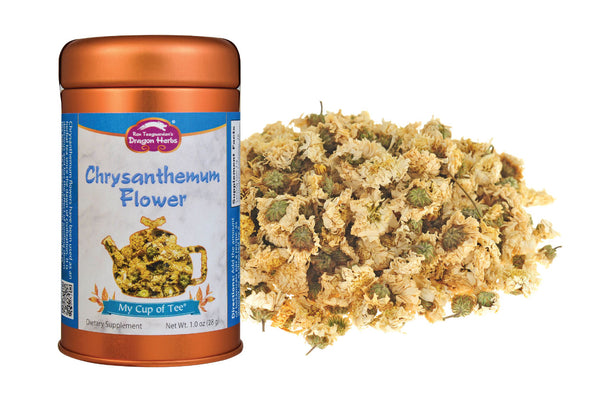 Chrysanthemum Flower Tea - 1 oz Dried flowers - Dragon Herbs