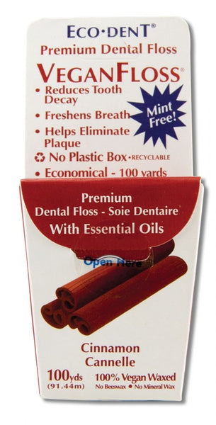 VEGANFLOSS DENTAL FLOSS CINNAMON (ECO-DENT)