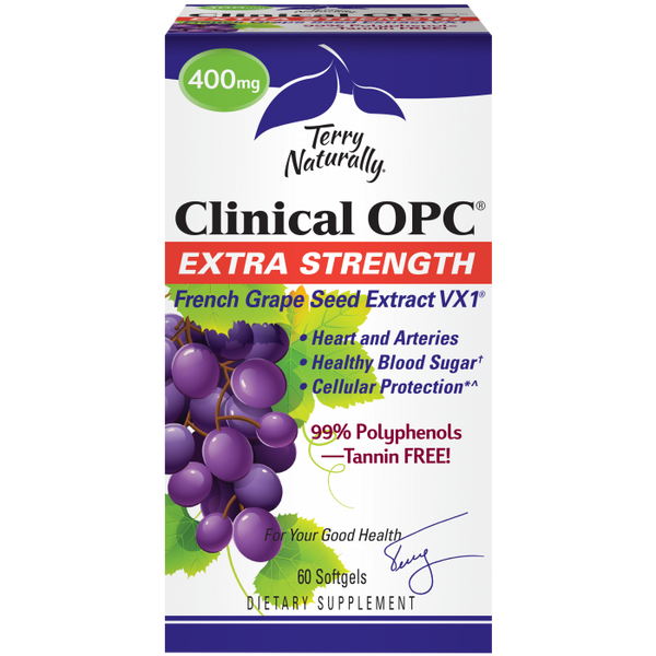 Clinical OPC Extra Strength 400mg 60 softgels - Terry Naturally