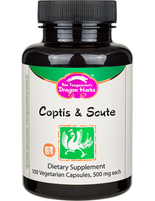Coptis & Scute 100 vegetarian capsules - Dragon Herbs