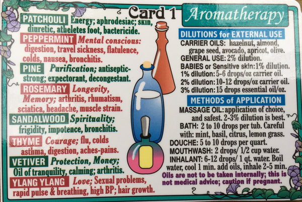 Aromatherapy Card # 1
