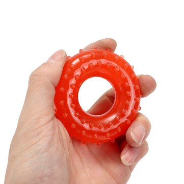 Oriental Health Ring - Hard/Red