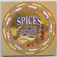 Decoder - Spices 6 in x 6 in