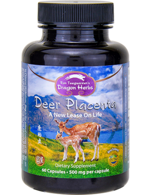 Deer Placenta - 1000mg New Zealand Deep Placenta - Dragon Herbs