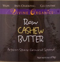 Cashew Butter 6 oz (Transition Nutrition)
