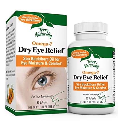 Omega 7 Dry Eye Relief - 60 Softgels - Terry Naturally