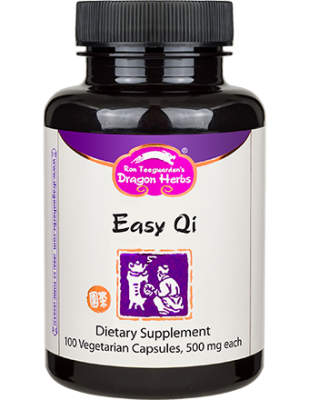 Easy Qi 100 vegetarian capsules - Enhance Qi Flow in Body - Dragon Herbs
