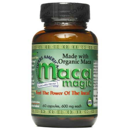 Organic Maca Magic 200 Caps 600mg (Maca Magic)