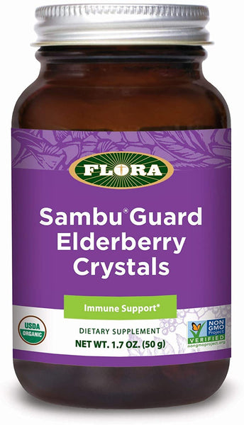 Elderberry Crystals 1.7 oz - Antioxidants and Immune Support - Flora Health