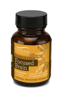 Etherium Gold Focused Brain - 300 mg 60 Vegetarian capsules - (Harmonic Innerprizes)