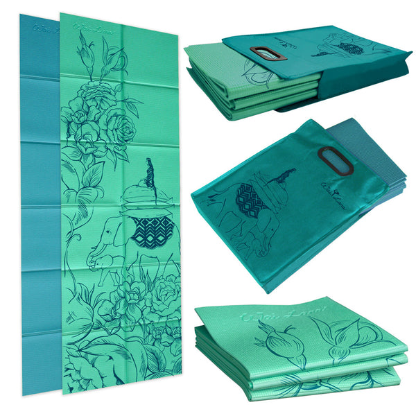 folded yoga mat (any color)
