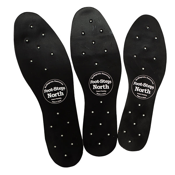 Foot Steps North Magnetic Insoles