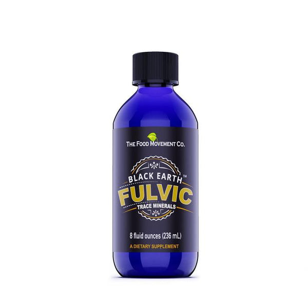 Black Earth Fulvic Trace Minerals 8 oz - The Food Movement