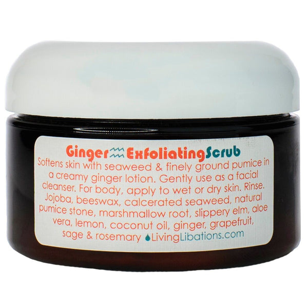 GINGER EXFOLIATING SCRUB (LIVING LIBATIONS)