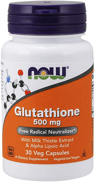 GLUTATHIONE 500MG 30 VEGETARIAN CAPS