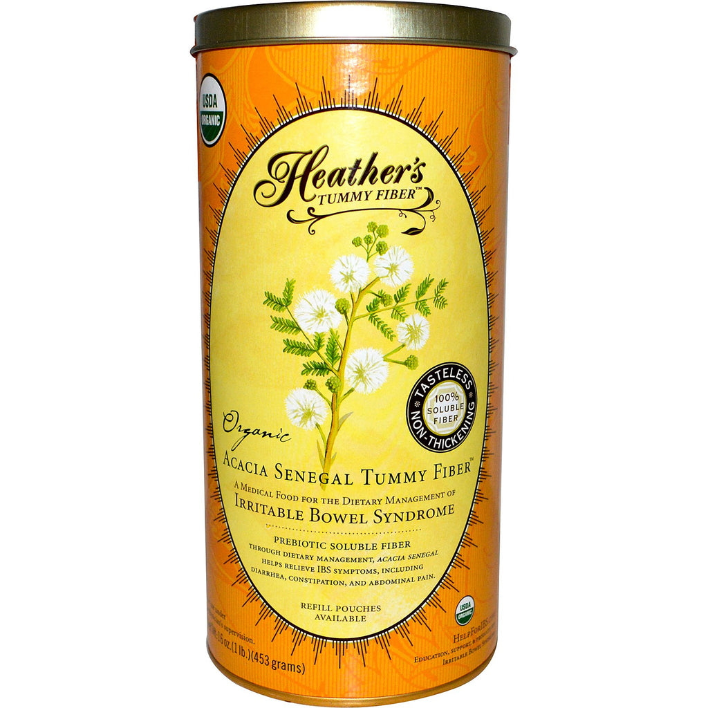 Acacia Tummy Fiber Can Organic (Heathers) Acacia