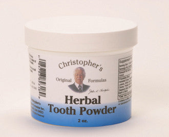 Herbal Tooth Powder (Dr. Christopher) 2oz.