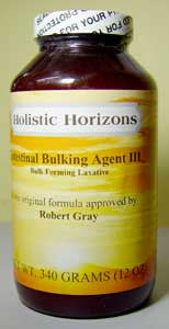 INTESTINAL BULKING AGENT III with Inulin (No Onion)