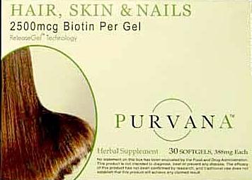 Purvana Hair, Skin & Nails 30 ct