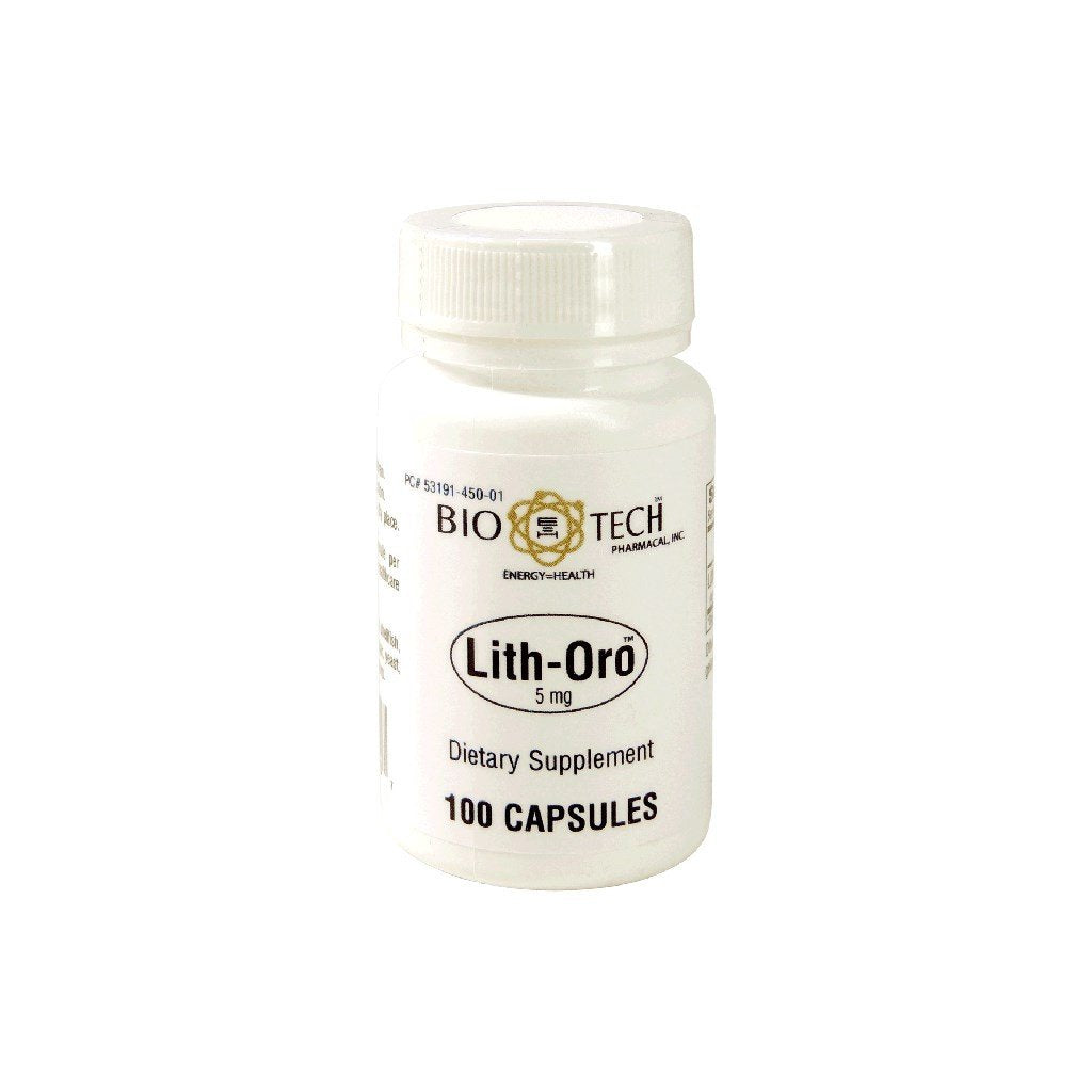 Lito-Oro Lithium Orotate (Biotech) 100 cap