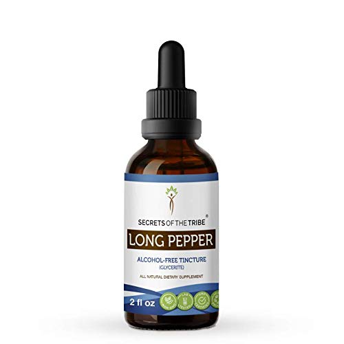 Long Pepper Herbal Extract 2oz - Alcohol Free Tincture - Secrets of the Tribe