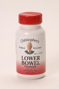 Lower Bowel Caps (Dr. Christopher) Lower Bowel Formula 100 Caps