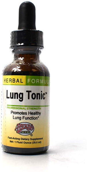 Lung Tonic 1 oz - Promotes Healthy Lung Function - Herbs Etc