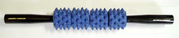 Pain Eraser 4-Cylinder Roller - Hard Blue Rubber