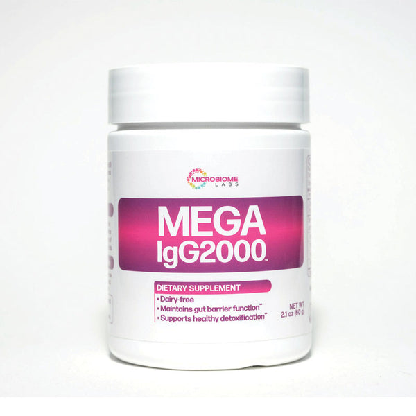 Mega IgG2000 - 2.1 oz powder - Microbiome Labs