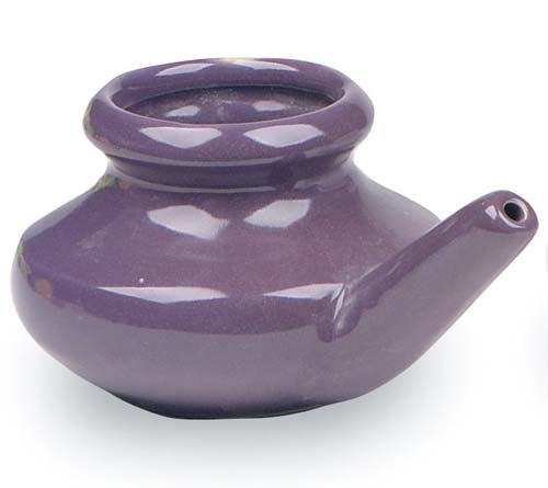 Neti Pot Ceramic - Purple