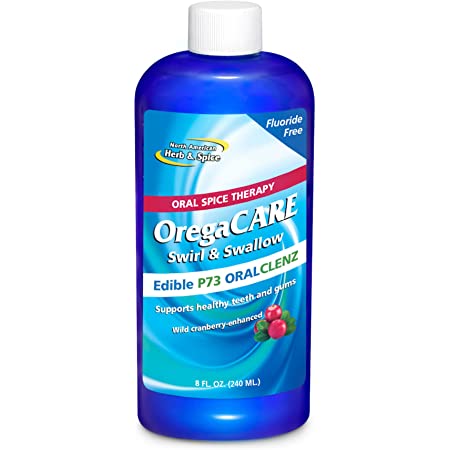 OregaCARE 8 oz Cranberry - Oral Spice Therapy Mouth Wash - North American Herb & Spice