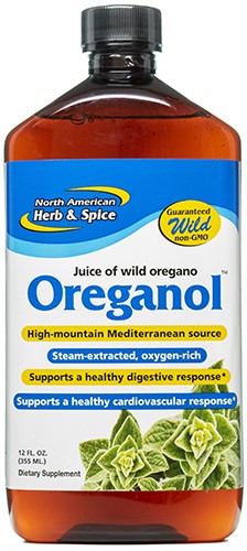 Oreganol Juice of Wild Oregano - 12 oz bottle - North American Herb and Spice