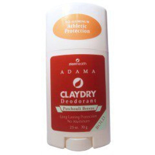 Claydry Deodorant Patchouli Breeze (Zion Health)