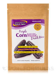 PURPLE CORN MILK DRINK MIX (NORTH AMERICAN HERB & SPICE)