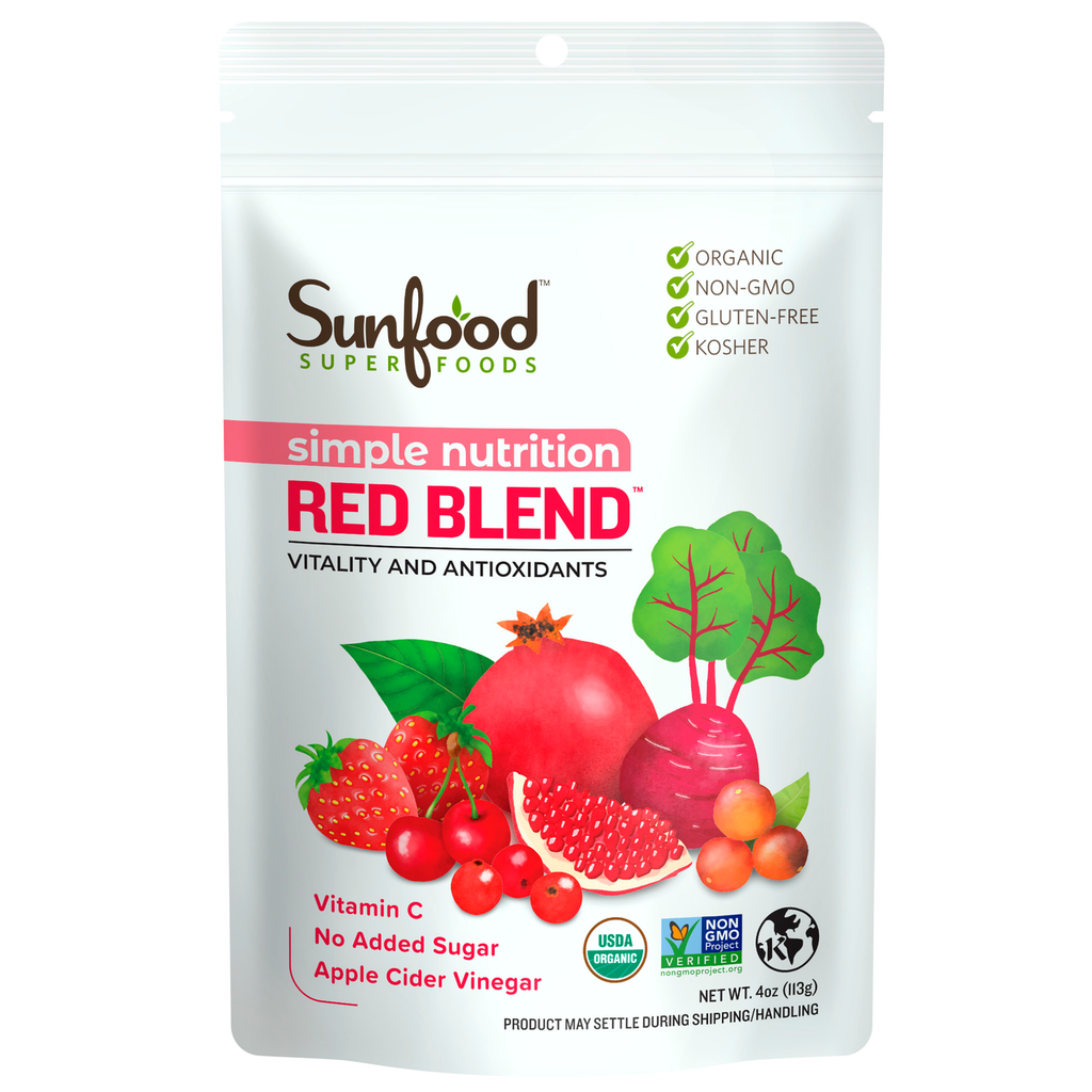 Red Blend 4 oz - Vitality & Antioxidants - Sunfood