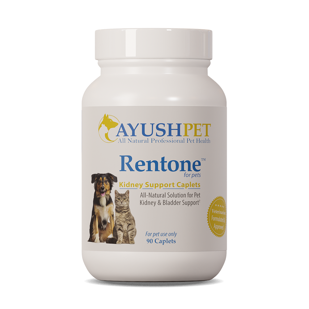 Rentone for Pets 90 caplets - Kidney Support - Ayush Herbs