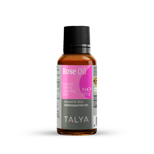 Rose oil 20ml - Mediterranean Rose oil blend - Talya Herbals