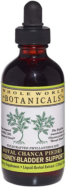 Royal Chanca Piedra 2oz Herbal Extract - Kidney-Bladder Support - Whole World Botanicals