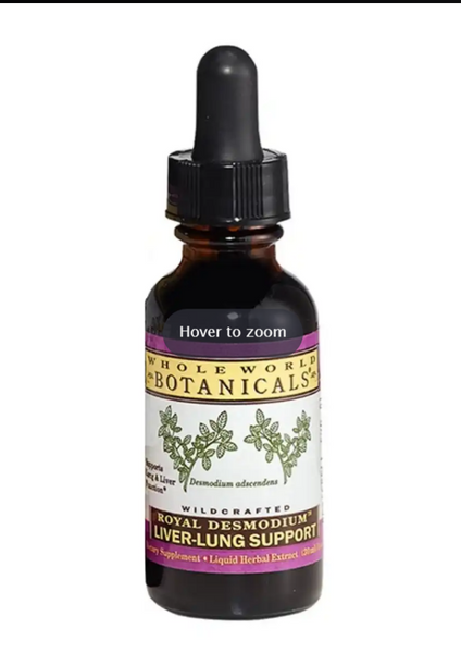 Royal Desmodium 1oz Extract - Liver-Lung Support - Whole World Botanicals